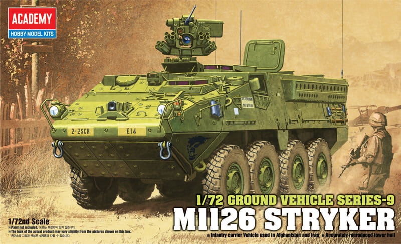Zdjęcie główne produktu M1126 Stryker 1:72 Academy 13411