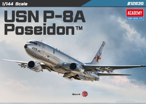 USN P-8A Poseidon 1: 144 Academy 12635