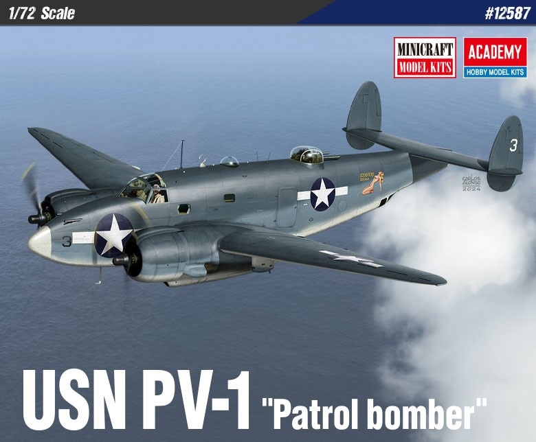 Zdjęcie główne produktu USN PV-1 Patrol Bomber 1:72 Academy 12587