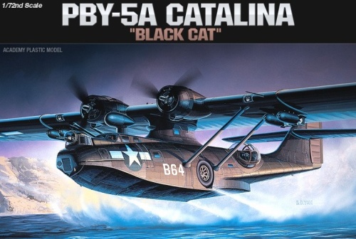 Pby-5a Catalina Black Cat 1:72 Academy 12487