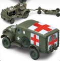 Zdjęcie dodatkowe produktu U.S. Ambulance and tow tractor 1:72 Academy 13403