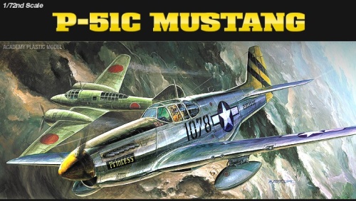 P-51C Mustang 1:72 Academy 12441