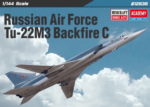 Tu-22M3 Backfire C 1: 144 Academy 12636