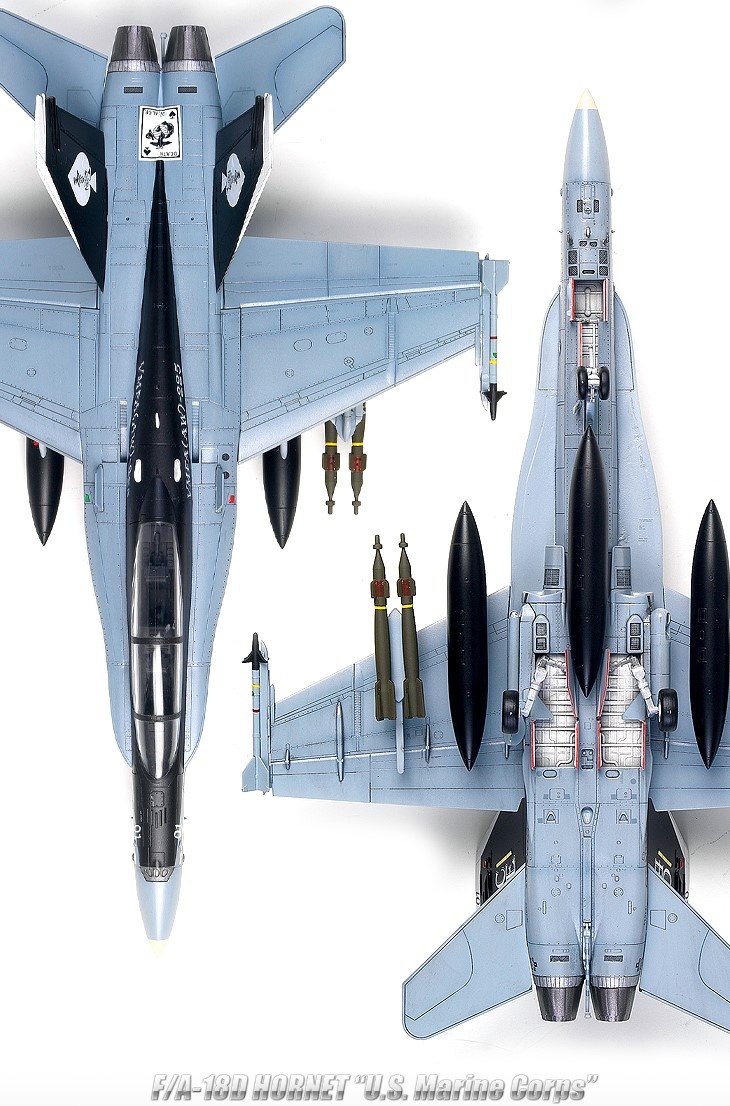 Zdjęcie dodatkowe produktu F/A-18D Hornet US Marines 1:72 Academy 12422