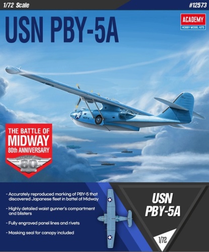 Usn Pby-5a 1:72 Academy 12573