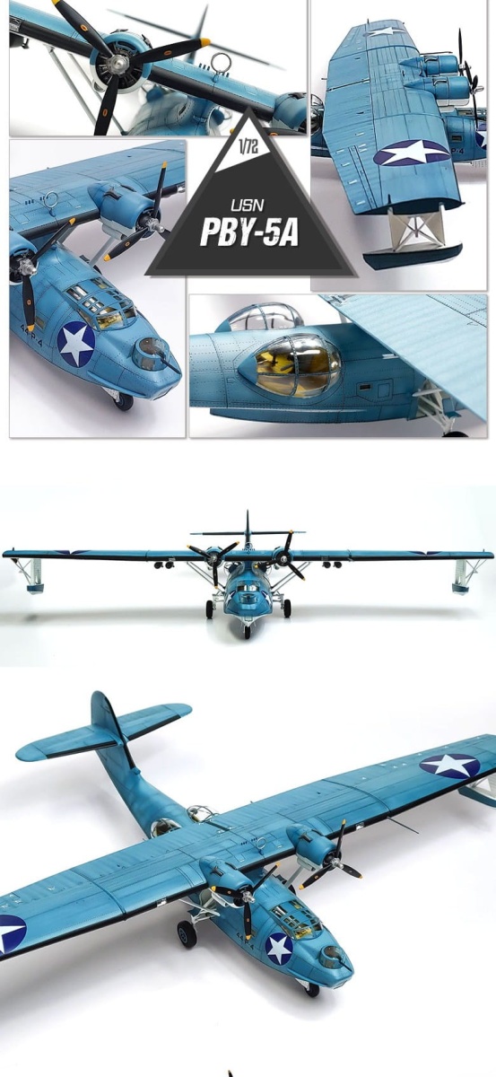 Zdjęcie dodatkowe produktu USN PBY-5A 1:72 Academy 12573