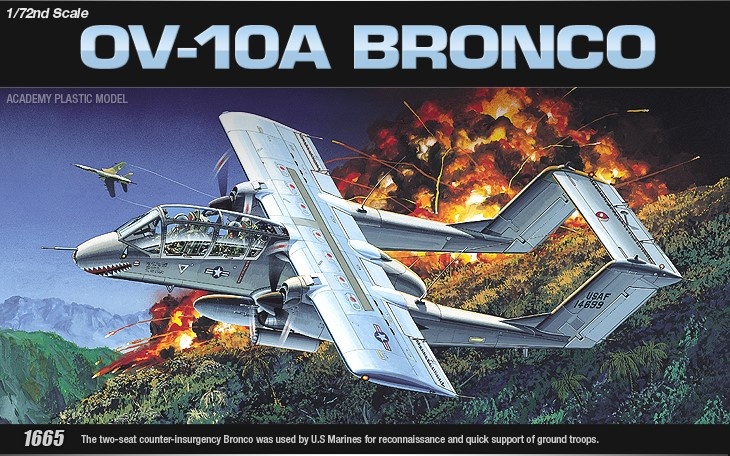 Zdjęcie główne produktu OV-10 Bronco  1:72 Academy 12463