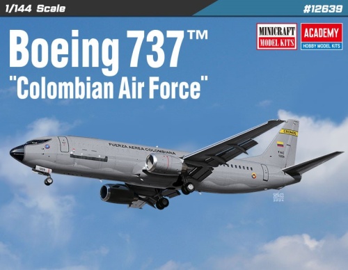 Boeing 737 Colombian Air Force 1: 144 Academy 12639