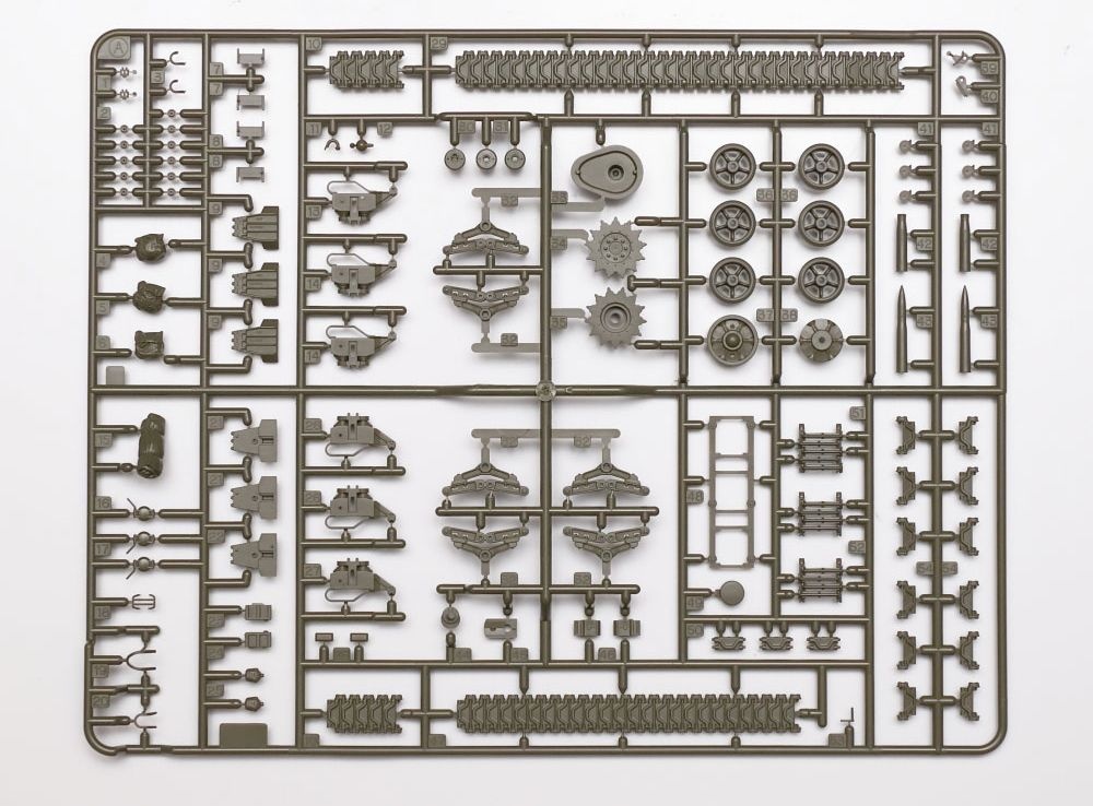 Zdjęcie dodatkowe produktu M36 Amerykański niszczyciel czołgów 1:35 Tamiya 35390