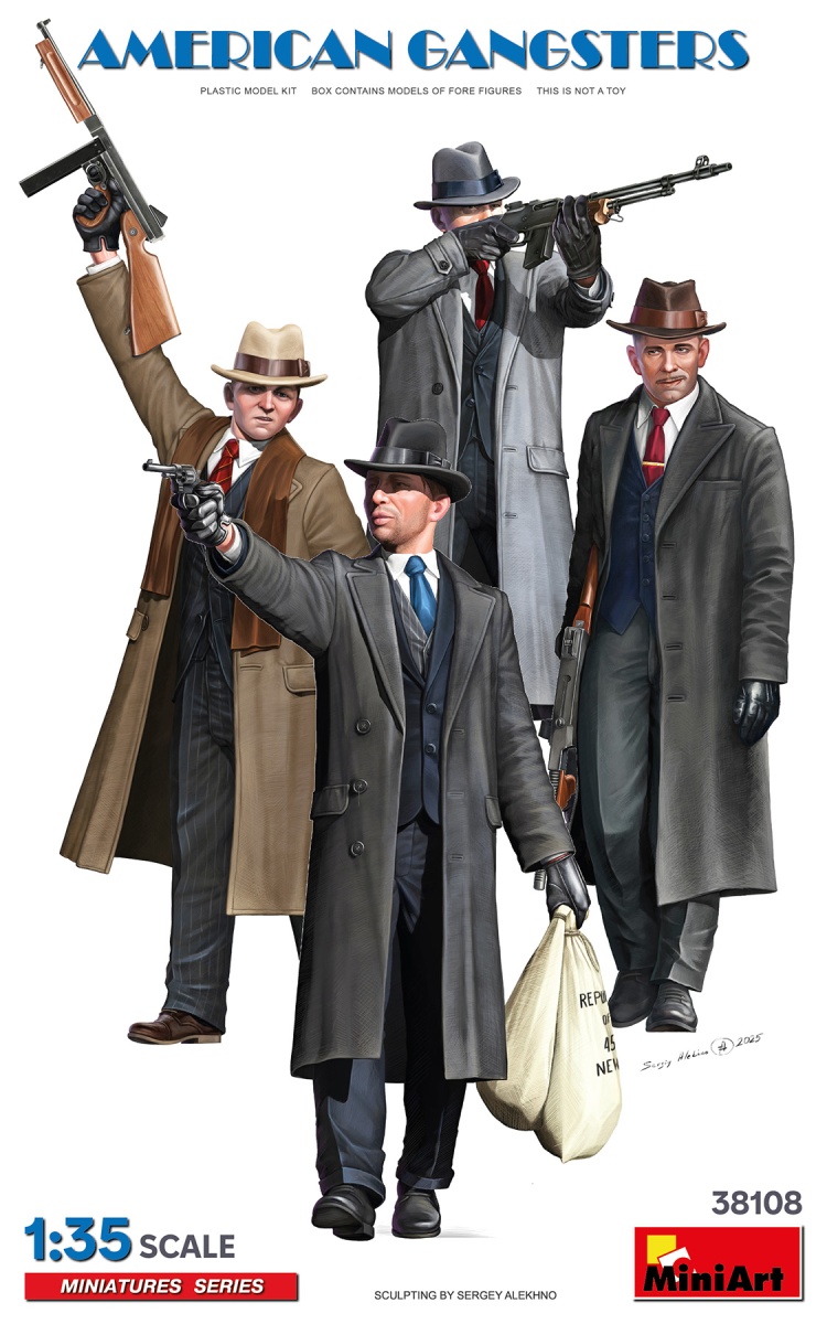 Zdjęcie główne produktu American Gangsters 1:35 MiniArt 38108