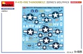 Zdjęcie dodatkowe produktu P-47D-11RE Thunderbolt Zemke's Wolfpack Advanced Kit 1:48 MiniArt 48034