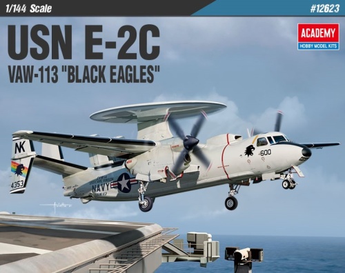 USN E-2C VAW -13 Black Eagles 1: 144 Academy 12623