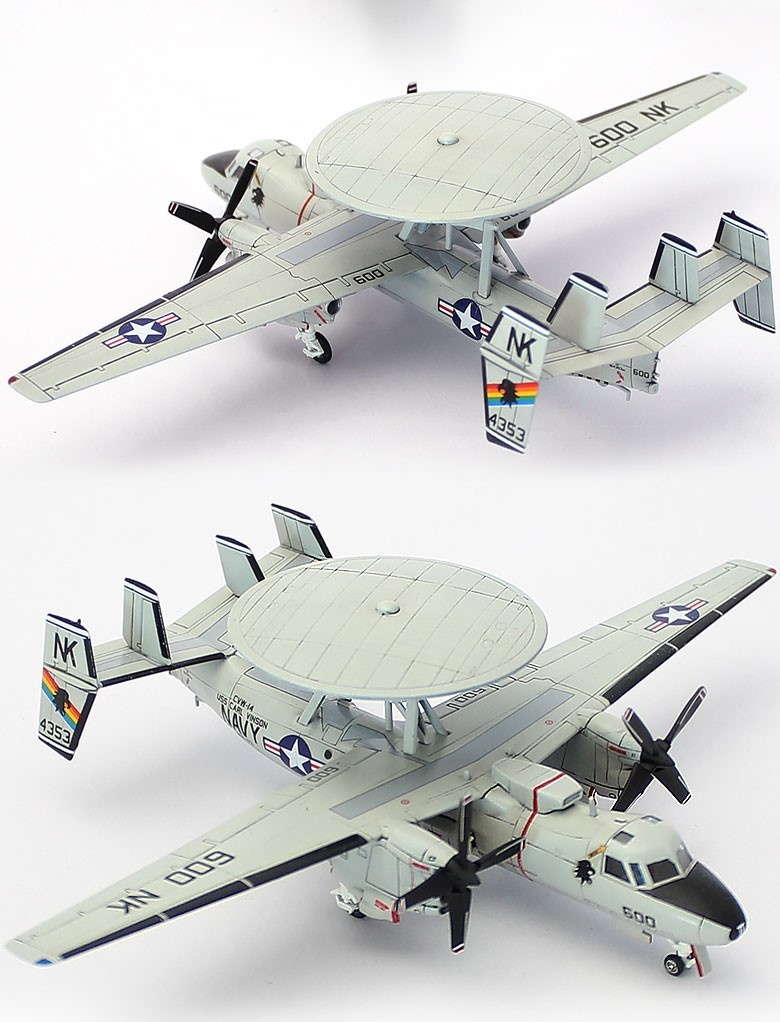 Zdjęcie dodatkowe produktu USN E-2C VAW-113 Black Eagles 1:144 Academy 12623