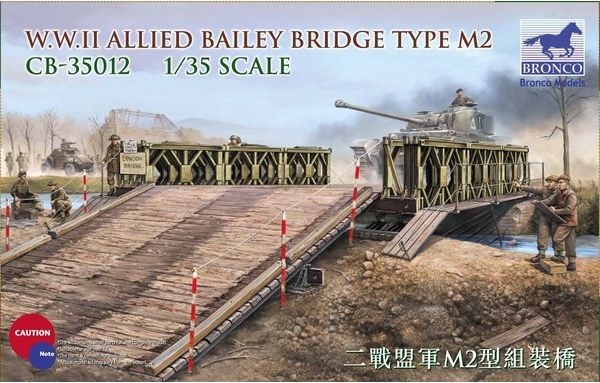 Zdjęcie główne produktu WWII Alied Bailey Bridge Type M2 1:35 Bronco CB35012