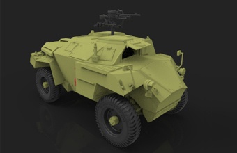 Zdjęcie dodatkowe produktu Humber Mk. I Scout Car and Crew Set 1:35 Bronco CB35009SP