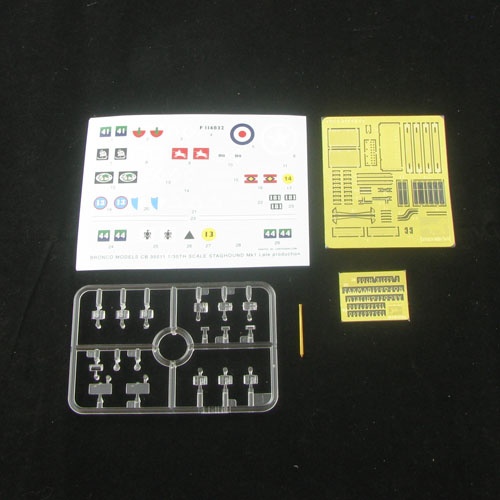 Zdjęcie dodatkowe produktu T17E1 Staghound A/C Mk. I Late 1:35 Bronco CB35011