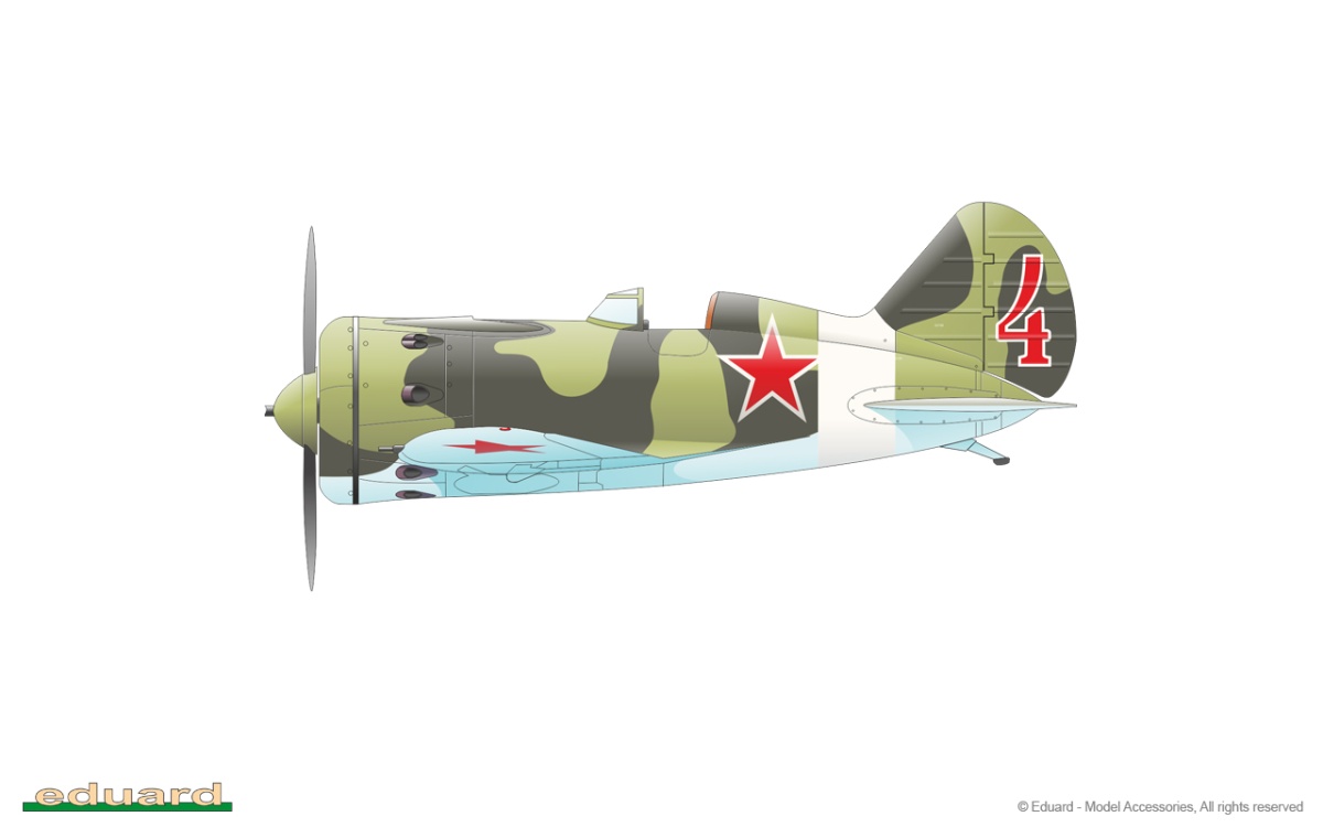 Zdjęcie dodatkowe produktu I-16 Type 10 1:48 Eduard 8148