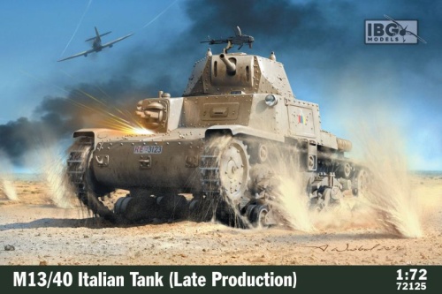 M13/40 Italian Tank (late Production) 1:72 IBG 72125