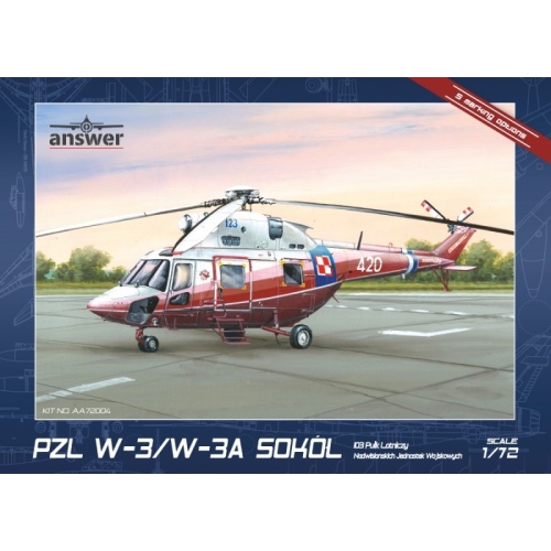 PZL W-3/W-3A Falcon 103 Air Regiment of Nadwiślańskie Jednostki Wojskowe 1:72 Answer AA72004
