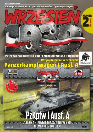 German Light Tank Pz.Kpfw I Ausf. A 1:72 First To Fight PL002