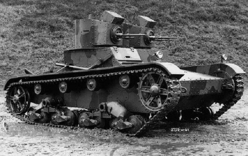 Zdjęcie dodatkowe produktu Czołg lekki Vickers E 1:72 First To Fight PL028