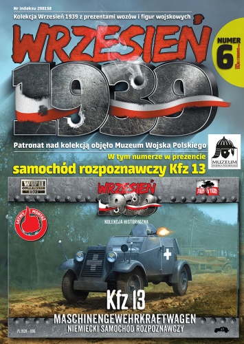 German Reconnaissance Car Kfz. 13 1:72 First To Fight PL006