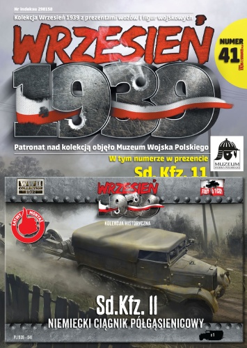 German half-track tractor Sd.Kfz.11 1:72 First To Fight PL041