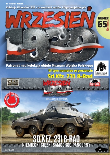 German heavy armored car Sd.Kfz. 231 8-Rad 1:72 First To Fight PL065