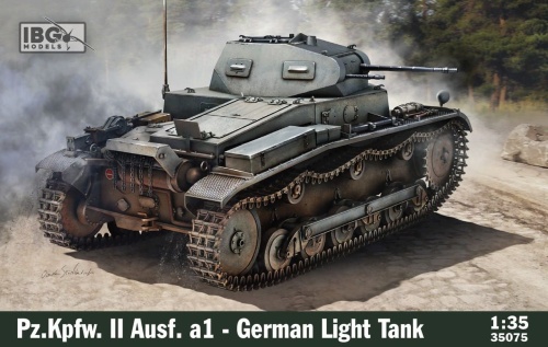 Pz.kpfw. II Ausf. A1 German Light Tank 1:35 IBG 35075