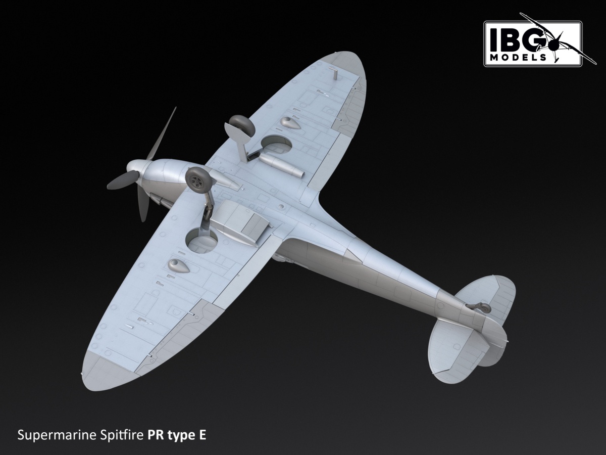 Zdjęcie dodatkowe produktu Supermarine Spitfire PR Type A/B/E 1:72 IBG 72582