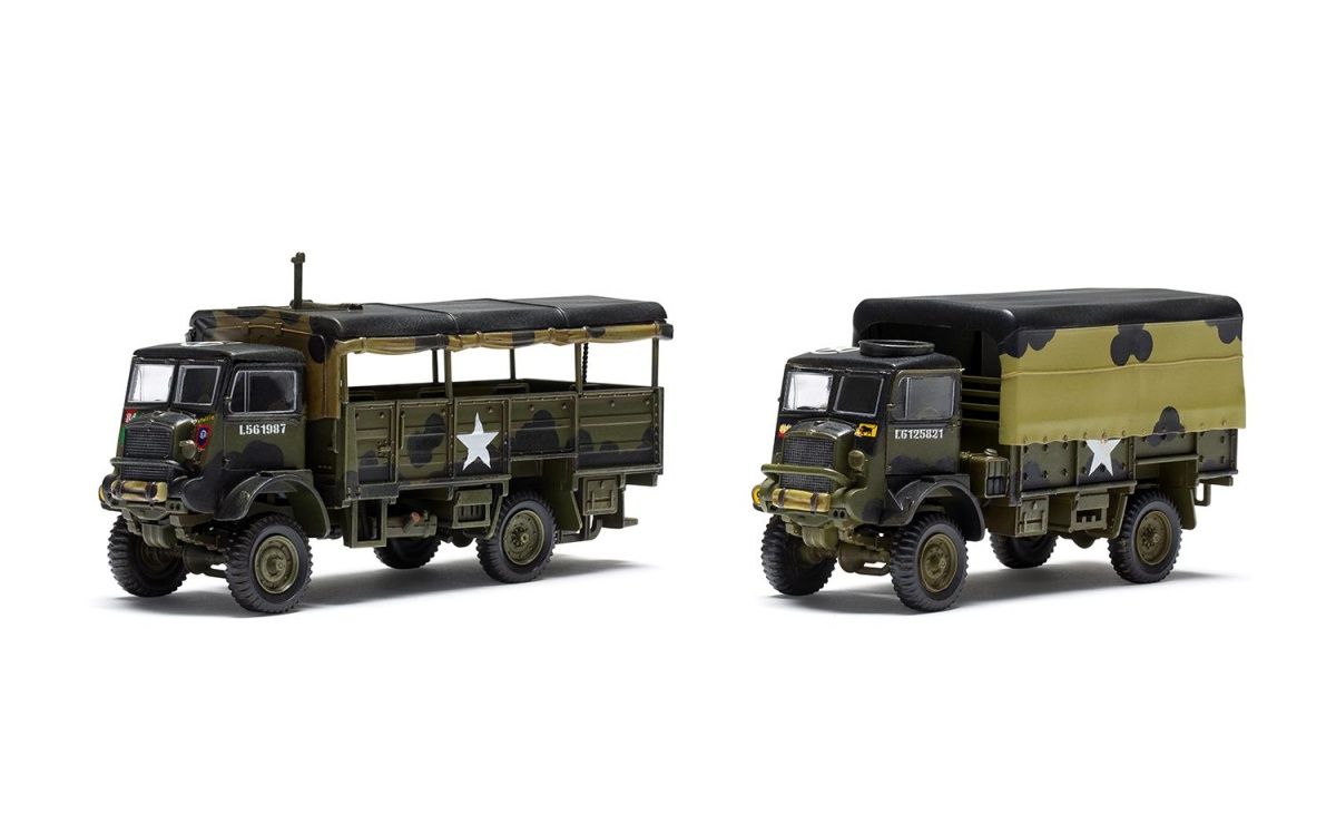 Zdjęcie dodatkowe produktu WWII 3-Ton G.S. And Troop Trucks 1:76 Airfix 03306A
