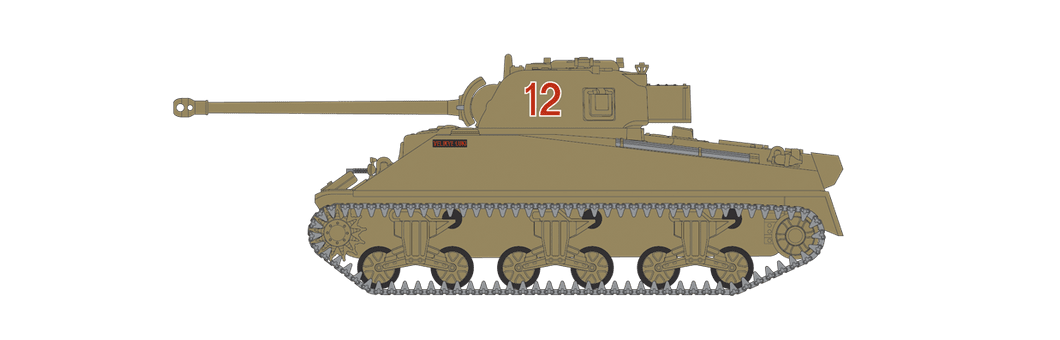 Zdjęcie dodatkowe produktu Sherman Firefly  Vc 1:72 Airfix 02341