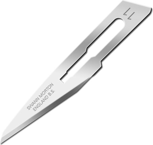 Swann Morton No. 11 scalpel blades (5pcs) Shesto KN1216-11