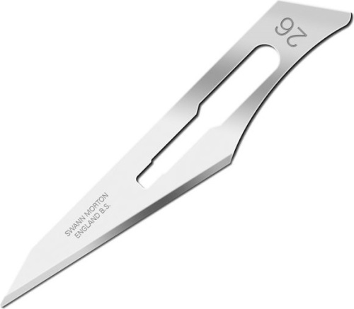 Swann Morton No. 26 scalpel blades (5pcs) Shesto KN1216-26