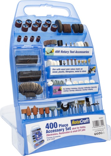 shesto RC9400 400-piece rotary tool accessory set
