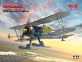 Zdjęcie główne produktu J-8 Gladiator Szwedzki myśliwiec z II wojny światowej 1:32 ICM 32044