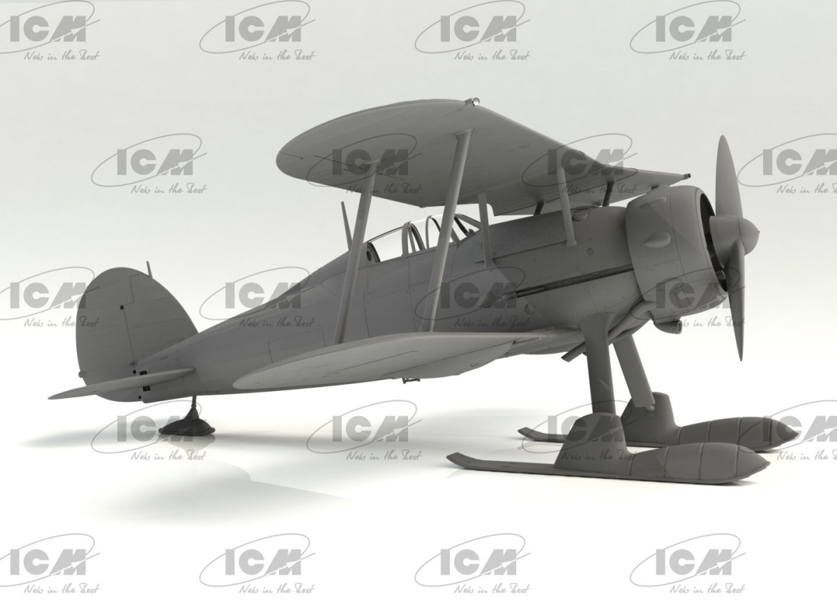 Zdjęcie dodatkowe produktu J-8 Gladiator Szwedzki myśliwiec z II wojny światowej 1:32 ICM 32044