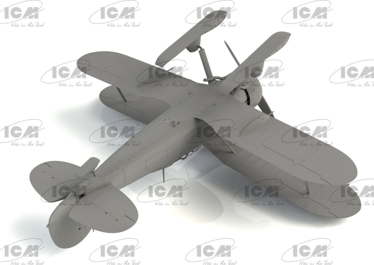 Zdjęcie dodatkowe produktu J-8 Gladiator Szwedzki myśliwiec z II wojny światowej 1:32 ICM 32044
