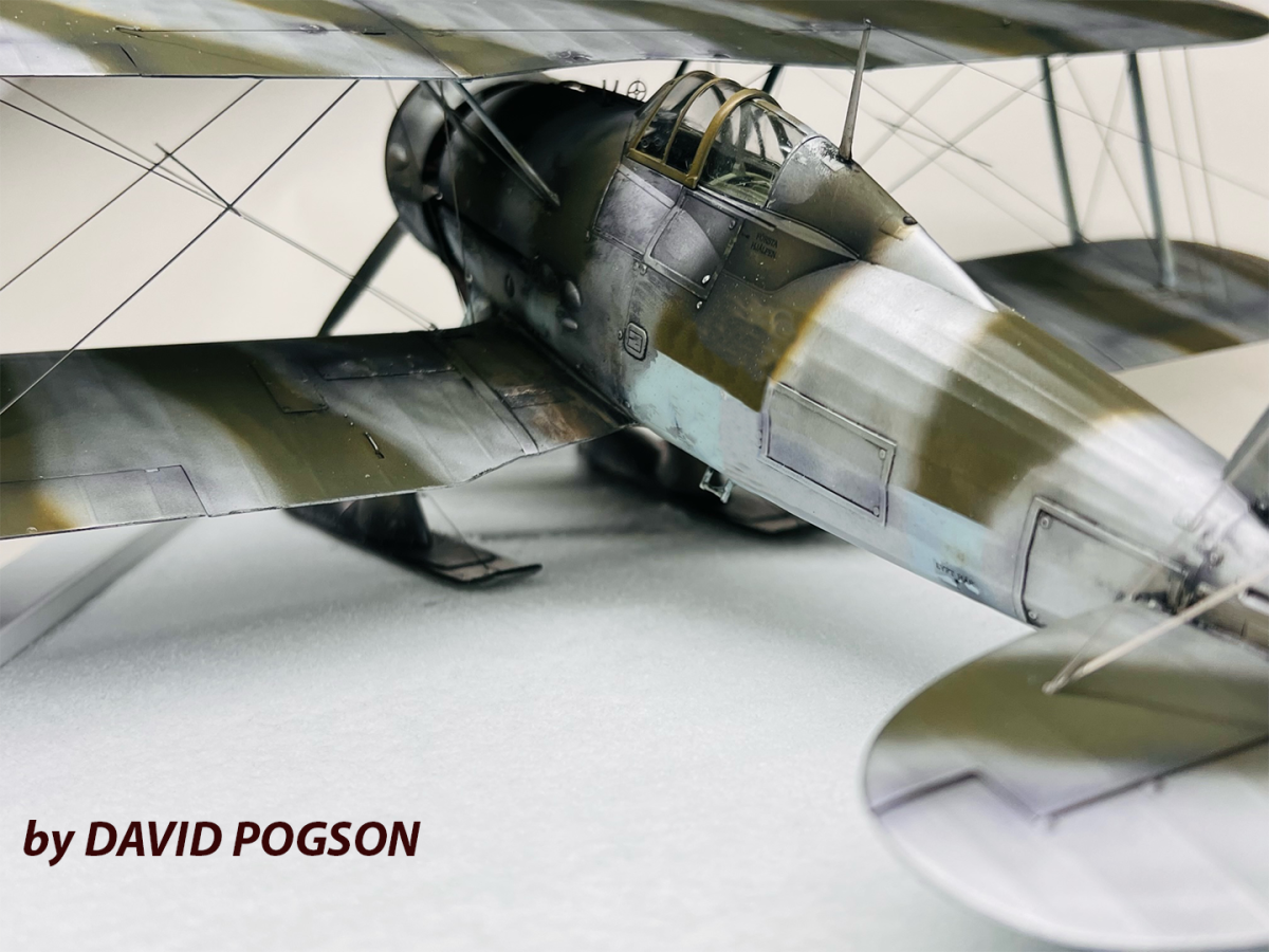 Zdjęcie dodatkowe produktu J-8 Gladiator Szwedzki myśliwiec z II wojny światowej 1:32 ICM 32044