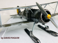 Zdjęcie dodatkowe produktu J-8 Gladiator Szwedzki myśliwiec z II wojny światowej 1:32 ICM 32044