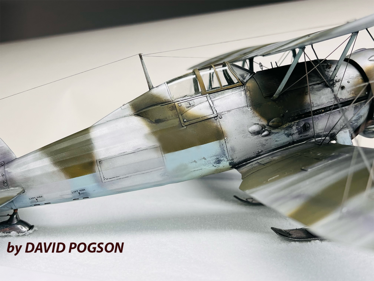 Zdjęcie dodatkowe produktu J-8 Gladiator Szwedzki myśliwiec z II wojny światowej 1:32 ICM 32044