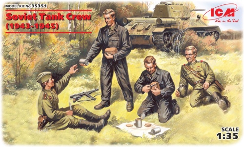 Soviet tank crew 1943-1945 1:35 ICM 35351