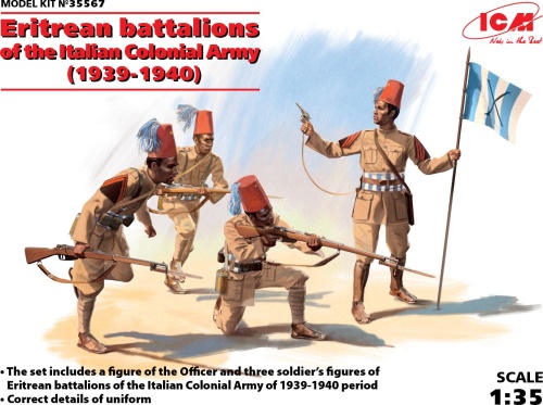 Eritrean battalions of the Italian colonial army (1939-1940) 1:35 ICM 35567