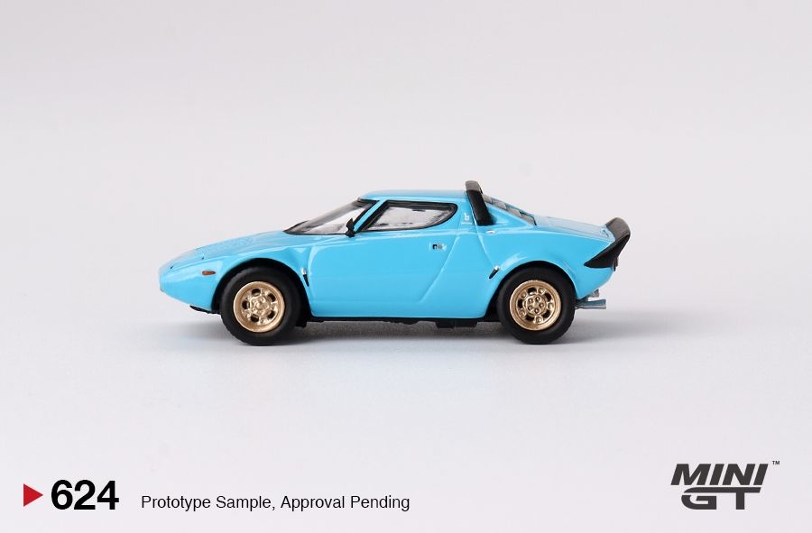 Zdjęcie dodatkowe produktu Lancia Stratos HF Stradale Azzuro Chiaro 1:64 Mini GT 00624