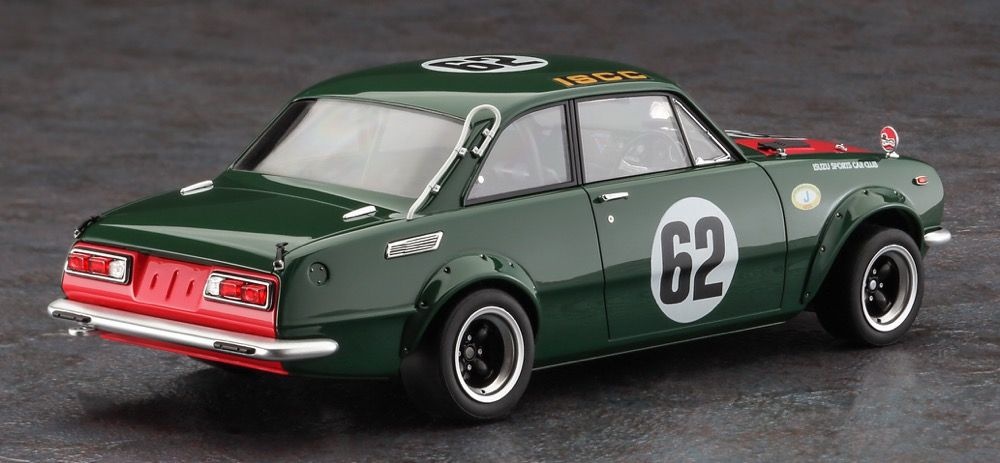 Zdjęcie dodatkowe produktu Isuzu Bellett 1600GTR "Race Configuration" 1:24 Hasegawa 20749