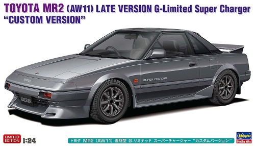 Toyota MR2 (AW11) Late Version G-Limited Super Charger ``Custom Version'' 1:24 Hasegawa 20755
