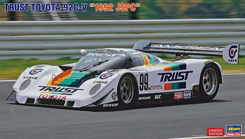 Trust Toyota 92C-V `1992 JSPC` 1:24 Hasegawa 20746