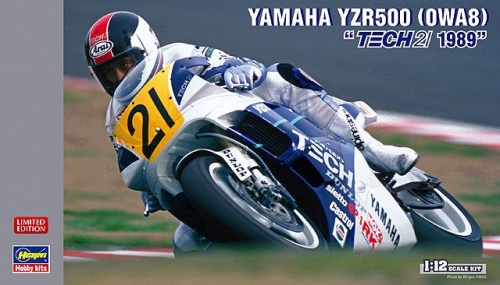 Yamaha YZR500 (OWA8) Tech 21 1989 1:12 HASGAWA 21708