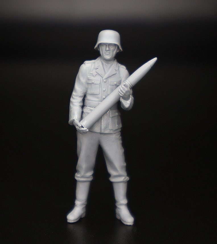 Zdjęcie dodatkowe produktu German WW2 8,8 cm Flak Crew 1:35 Das Werk 35038