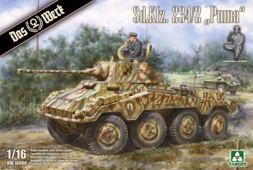 Sd.Kfz. 234/2 "Puma" 1:16 Das Werk 16006